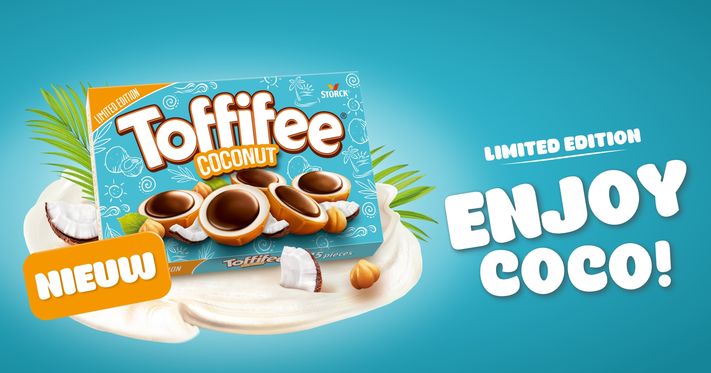 Nieuw van Toffifee: Toffifee Coconut!